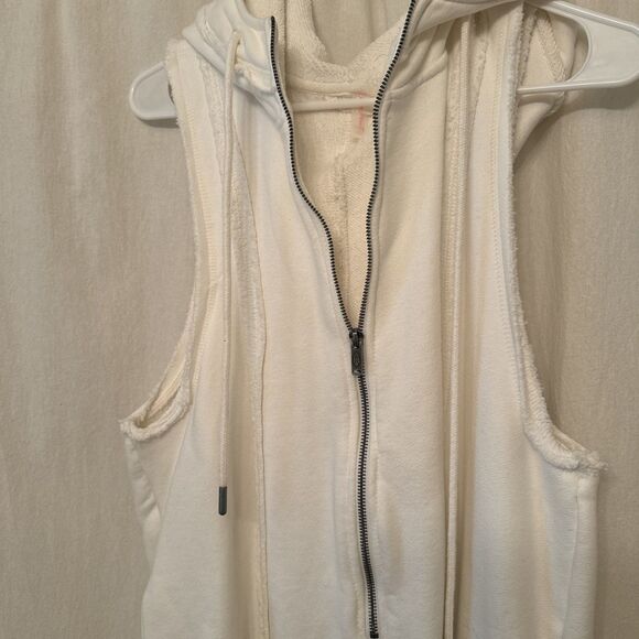 FP Movement White Zip-Up Free Spirit Romper Sz Medium - Picture 2 of 7